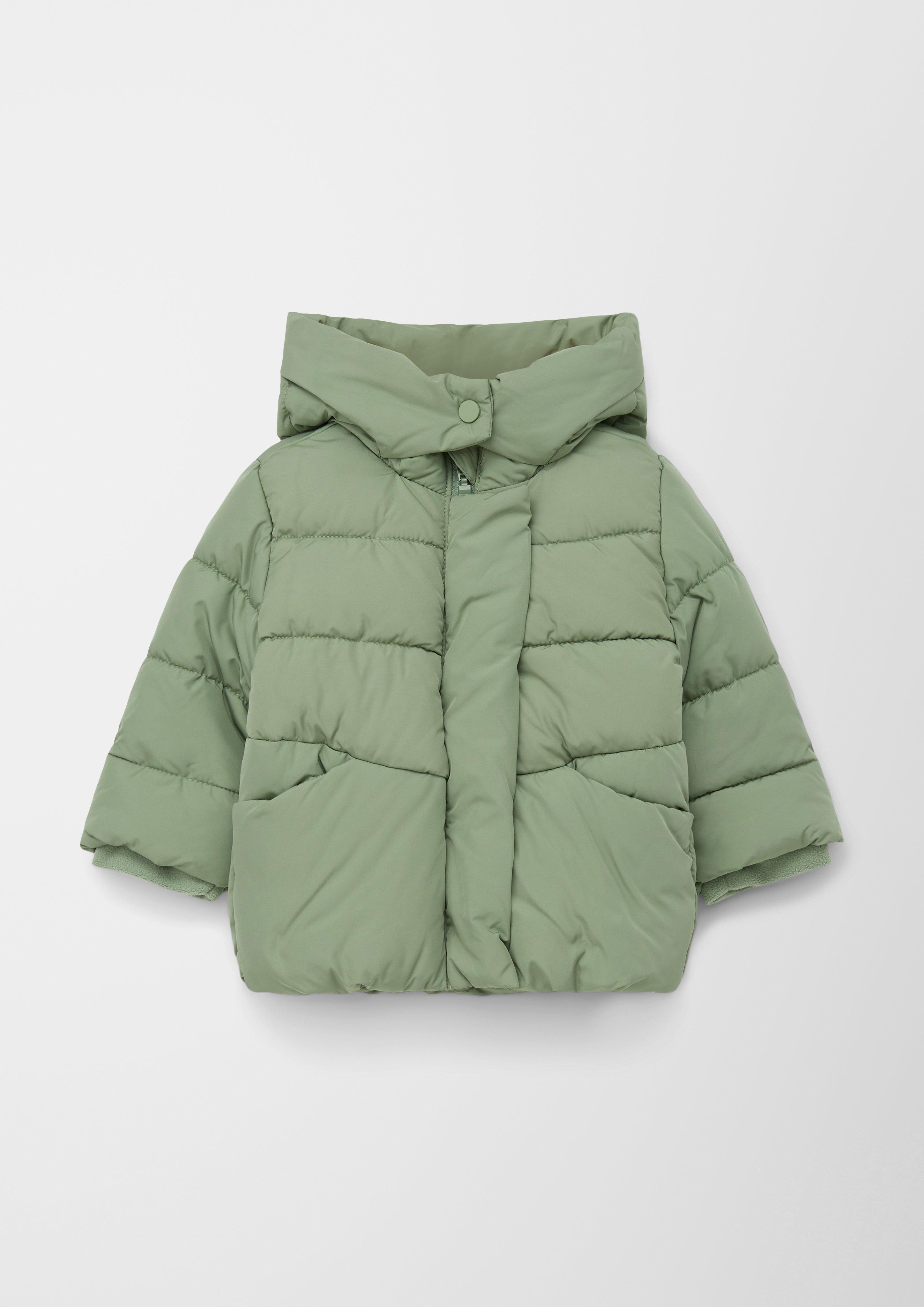 Steppjacke mit Teddyplüsch-Futter  2116681-7370