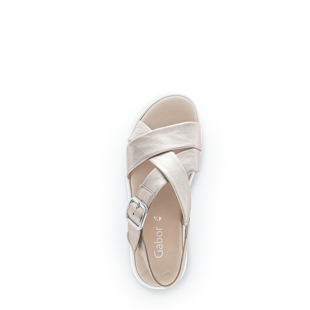 Gabor fashion Plateau Sandale beige