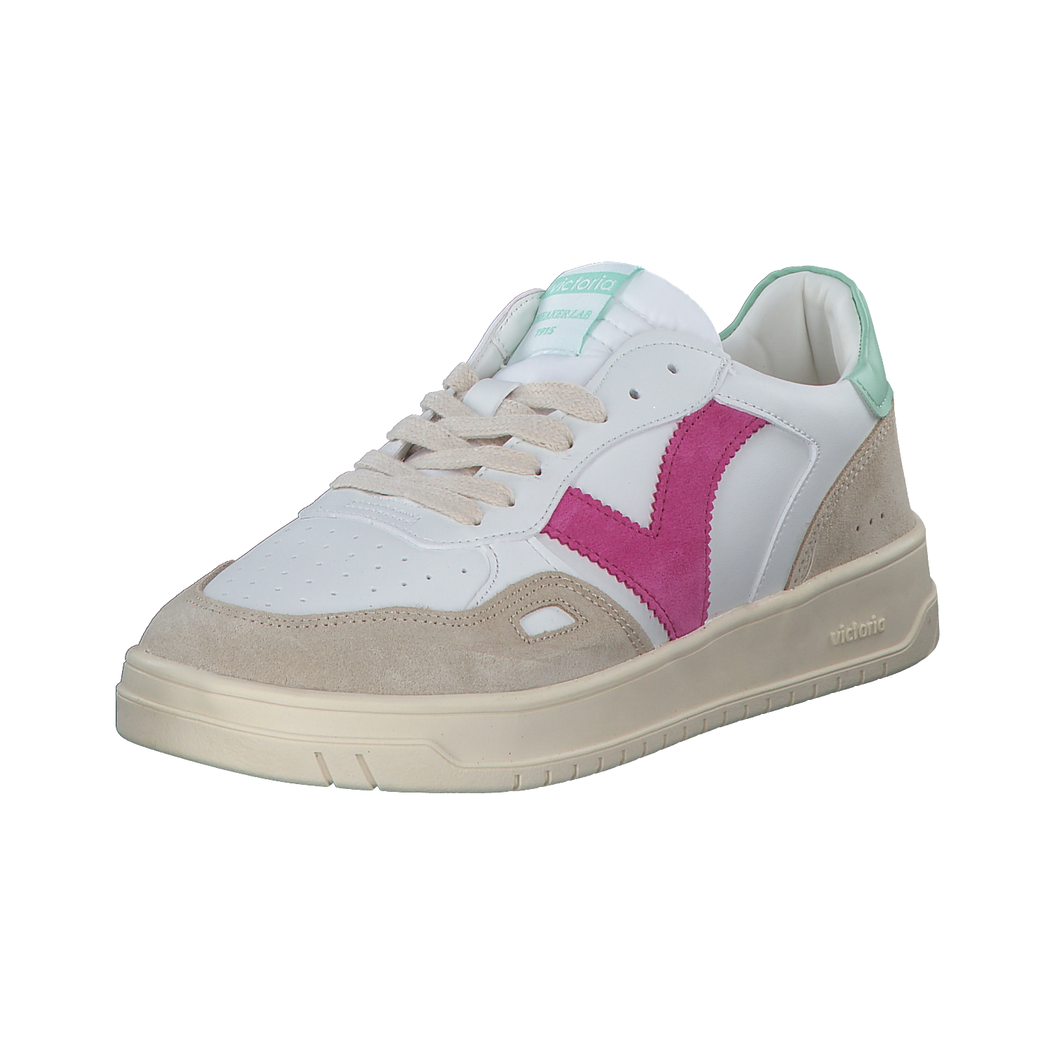 Victoria Seul 1257101, Schnürschuhe, Damen, Weiß