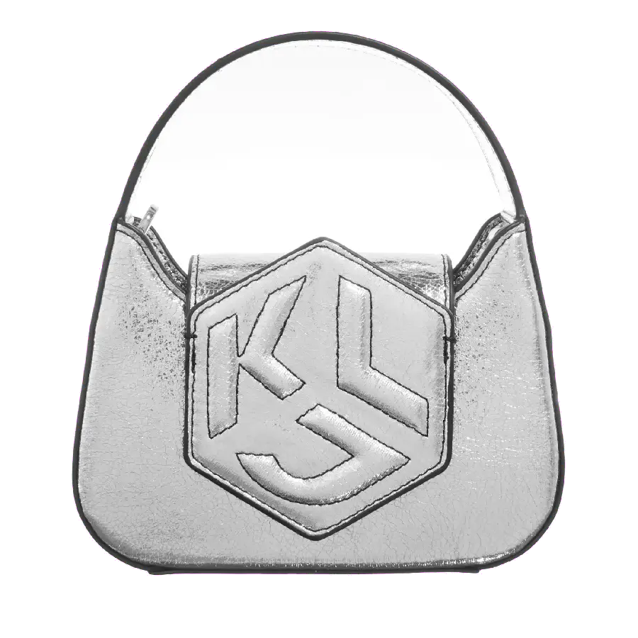 Karl Lagerfeld Jeans - Karl Lagerfeld Jeans Shoulder Bags Kunstleder Silver - silber