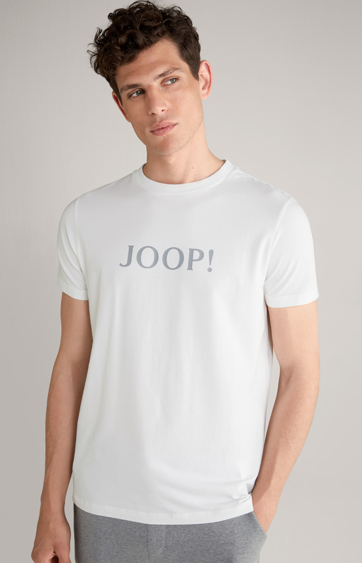 Loungewear T-Shirt in Weiß