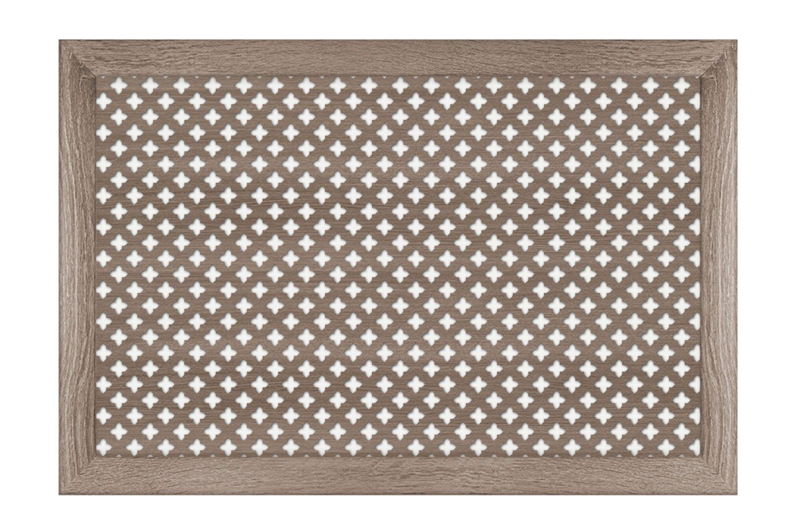 Hexim Heizungsverkleidung, Heizkörperverkleidung Gotica Lüftungsgitter, 90/120/150x60cm Holz MDF (90 cm Frontblende) Verkleidung alte Heizkörper Abdeckung