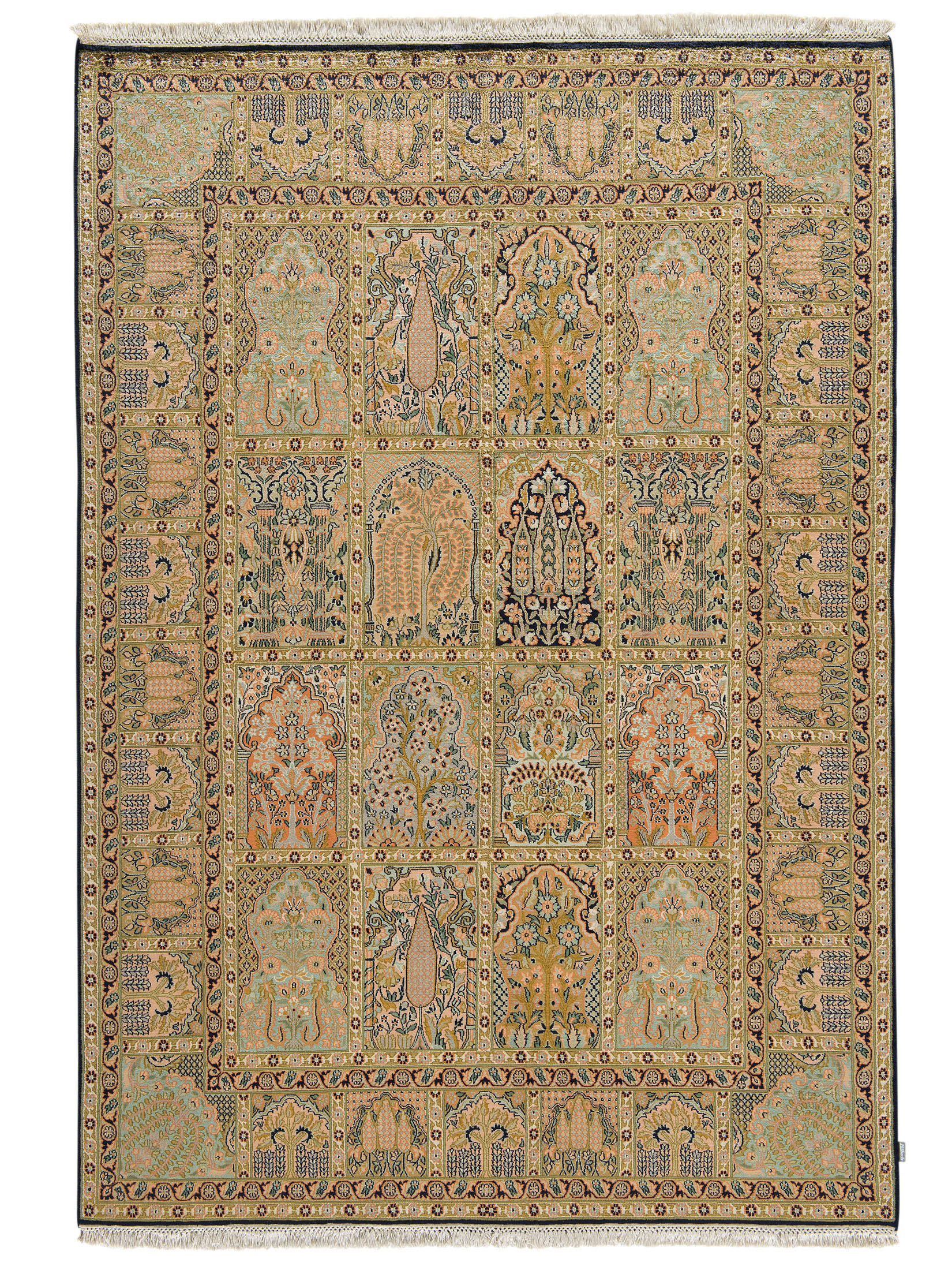 Kaschmir Seide 18/18 ca. 156 x 228 cm, Unikat / Einzelstück