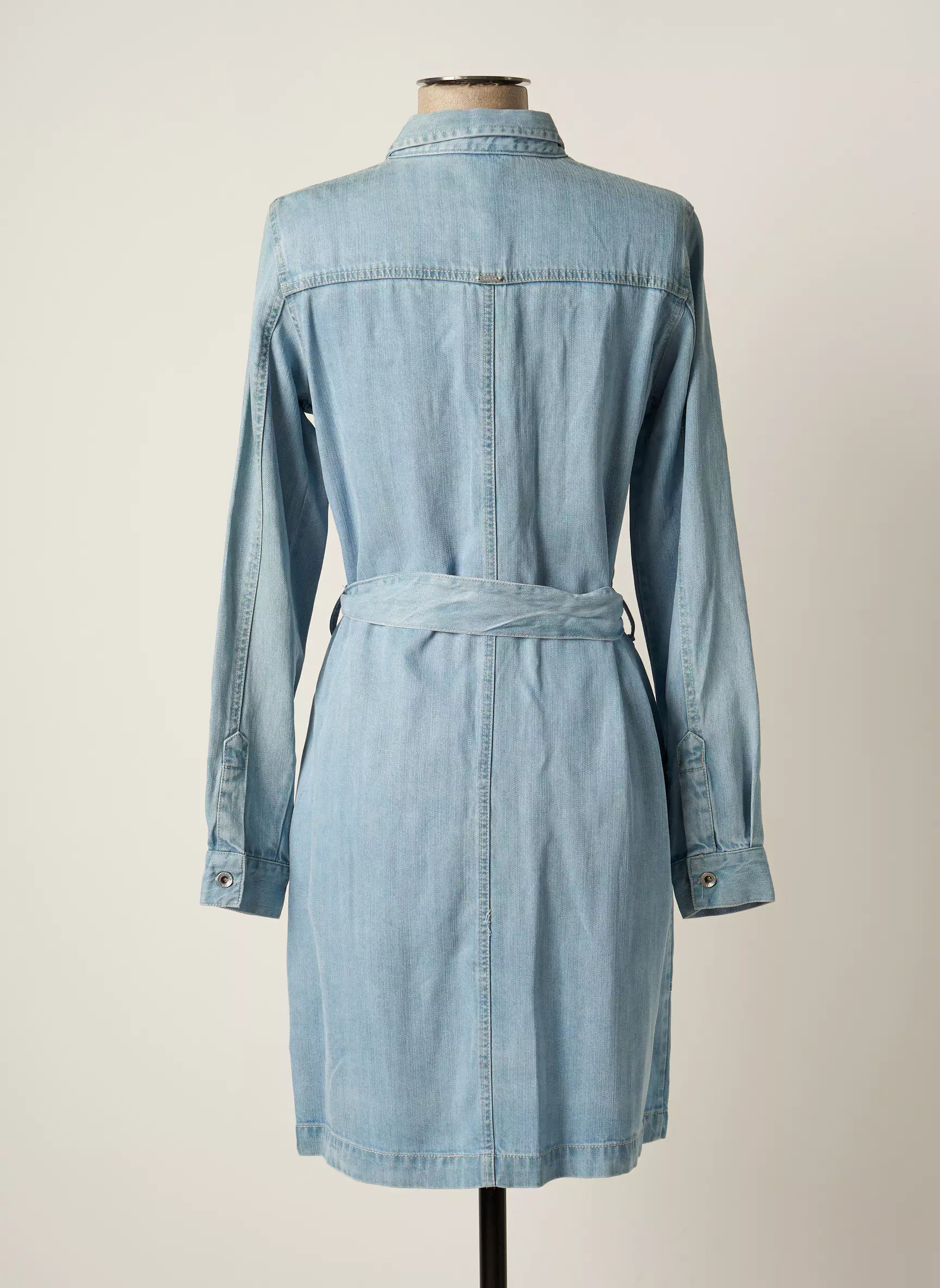 Salsa Robes Mi Longues Femme couleur bleu