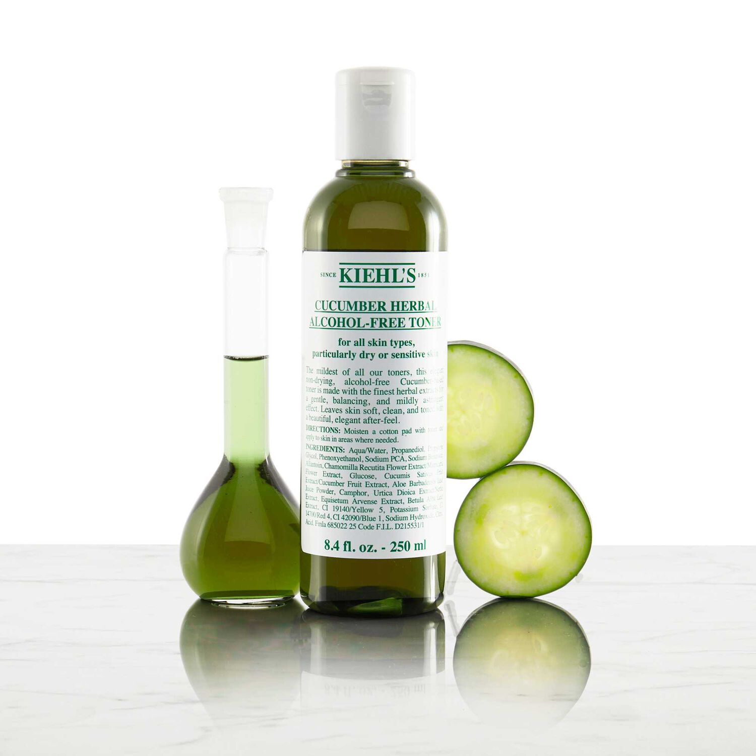 kiehl's Cucumber Herbal Tonique au Concombre pour Peaux Sensibles