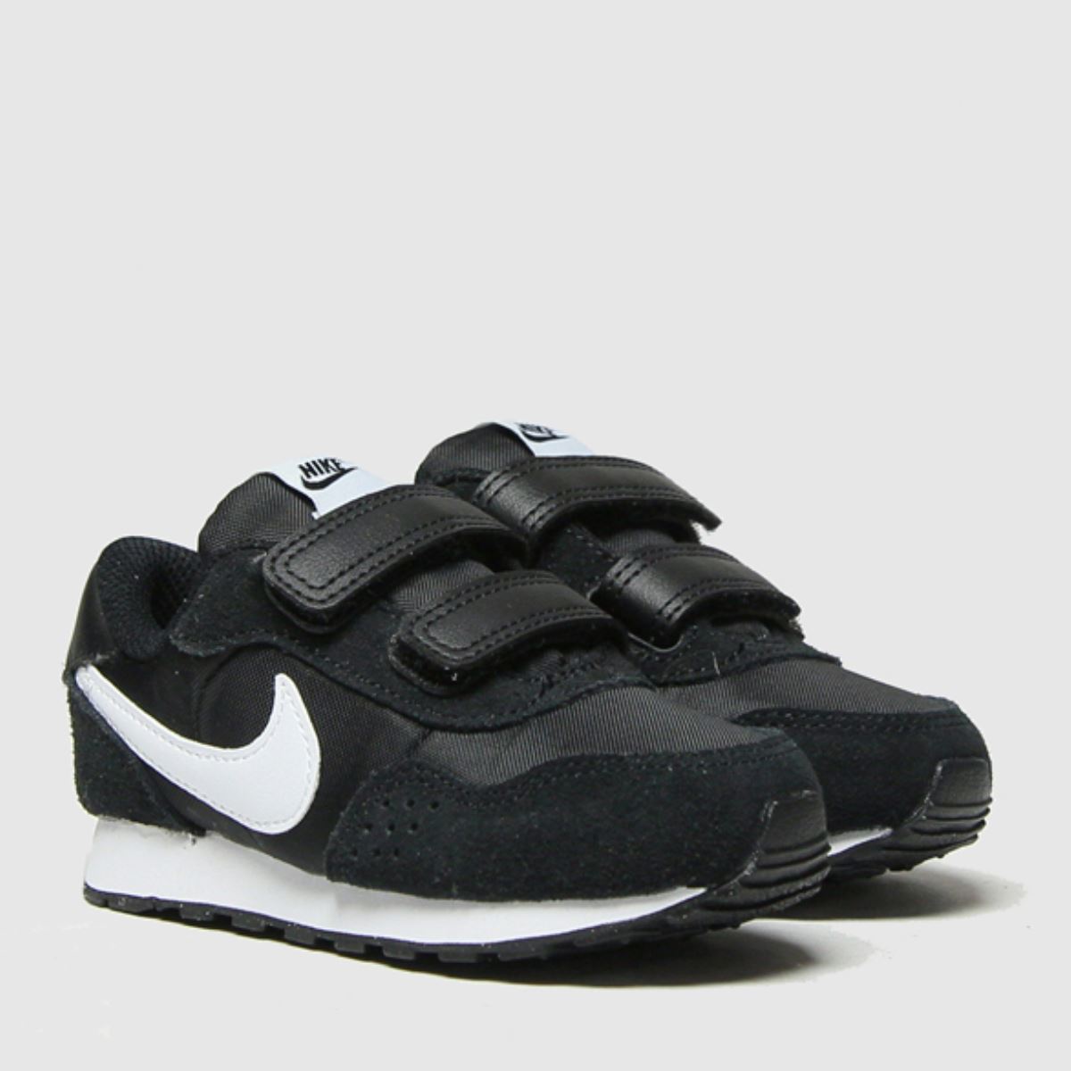 Nike svarta och vita MD Valiant pojkar småbarnsskor