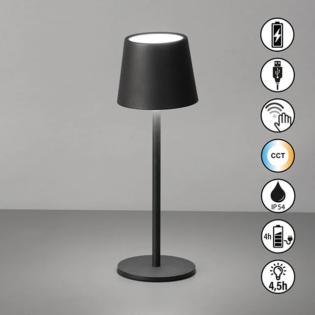 FH LightingLED-Akku-Tischleuchte 1flg