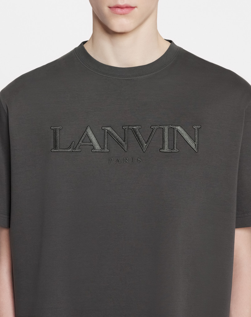 T-SHIRT CLASSIQUE BRODÉ LANVIN PARIS