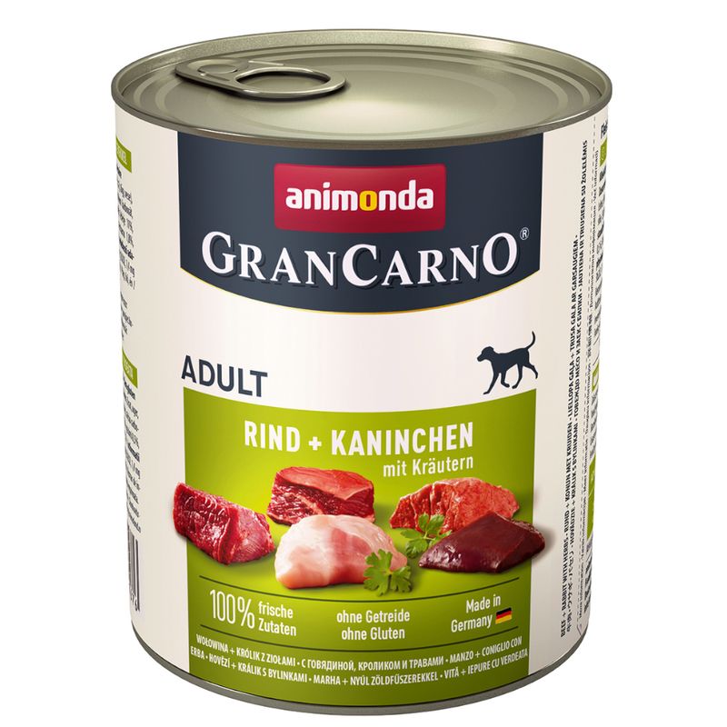 animonda GranCarno 800g x 24 - Sparpaket zu TOP-Preisen | bitiba