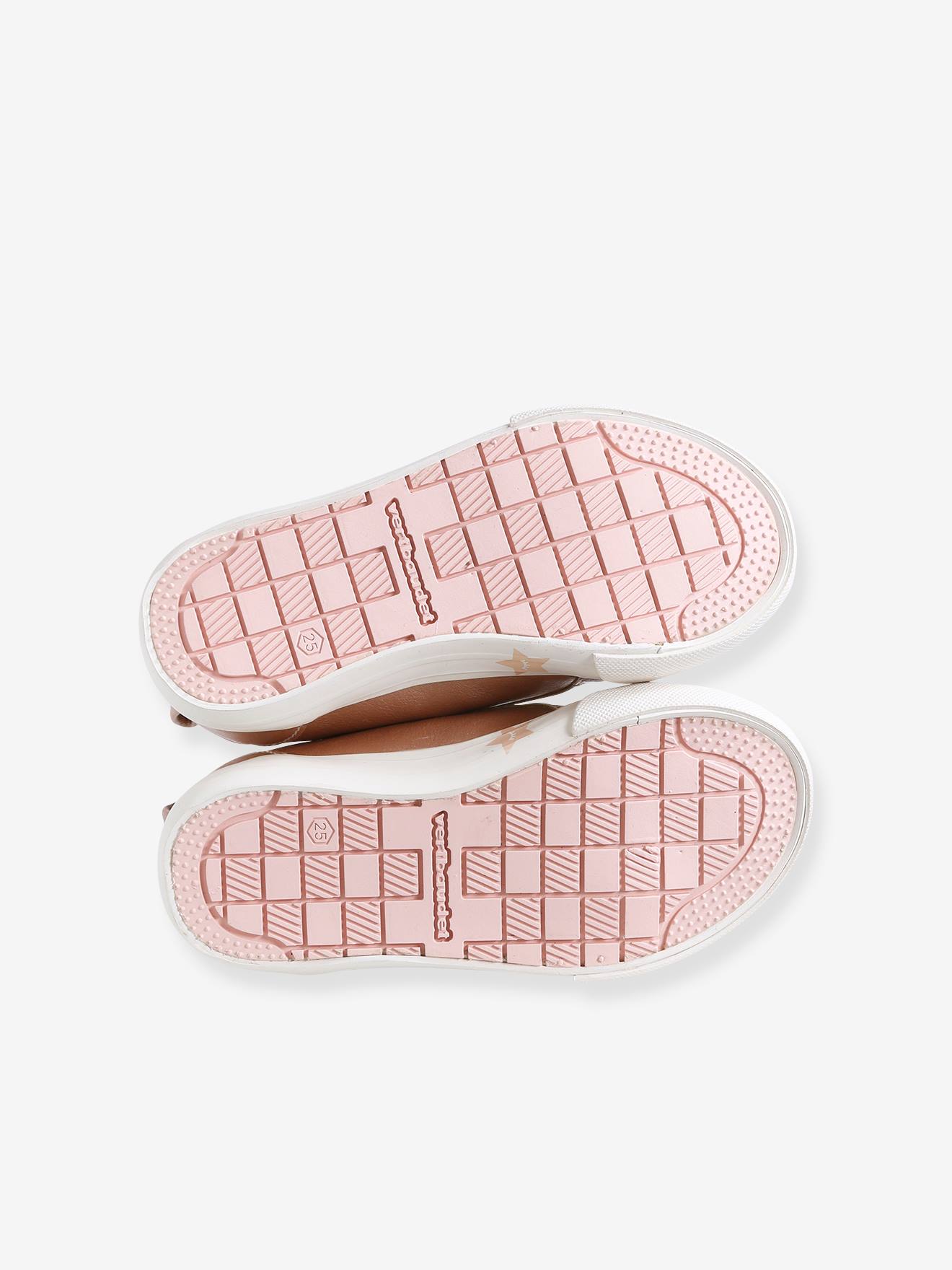 Baskets scratchées fille collection maternelle rose