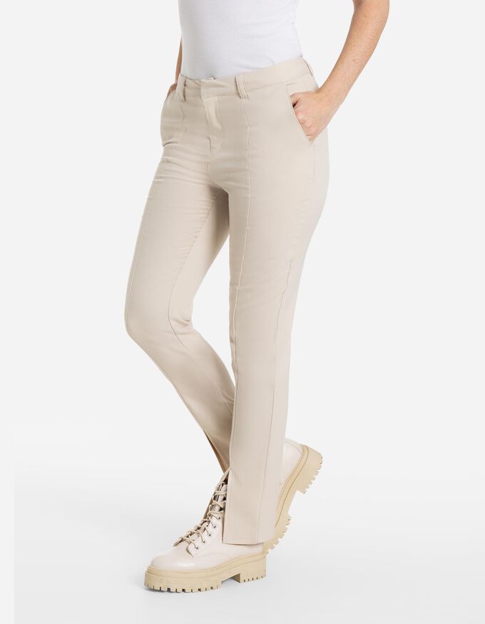 Chinohose - High Waist