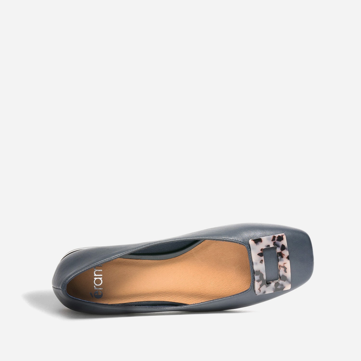 Ballerine marine décor écailles