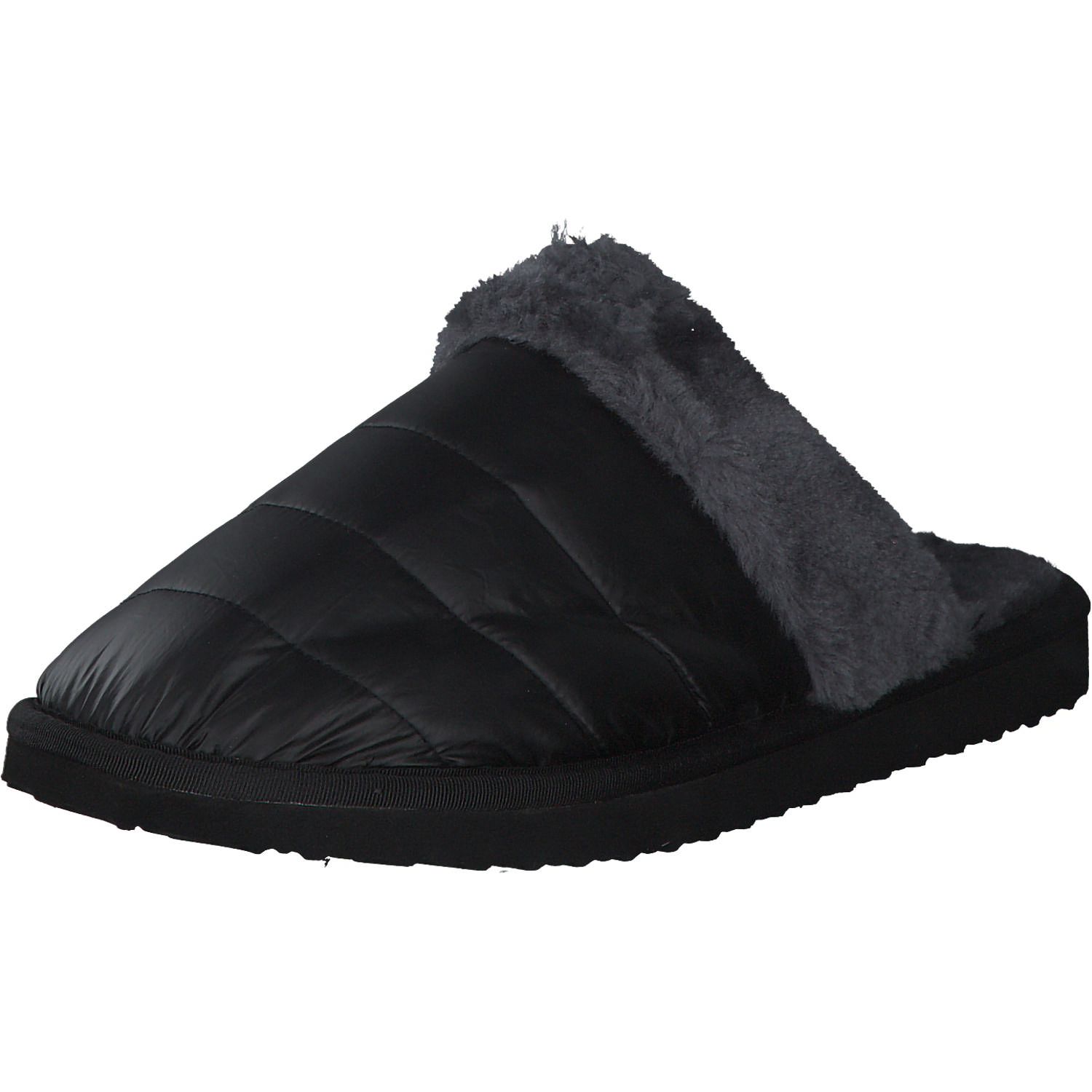 s. Oliver 27102, Filzpantoffeln, Damen, black