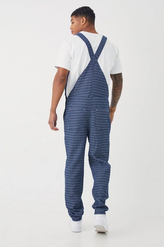 Lockere Denim-Latzhose