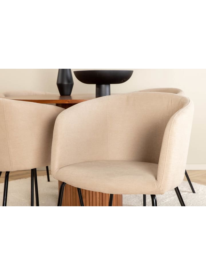 ebuy24 Essgruppe Bianca 21 Braun 110 x 110 cm günstig kaufen onesize