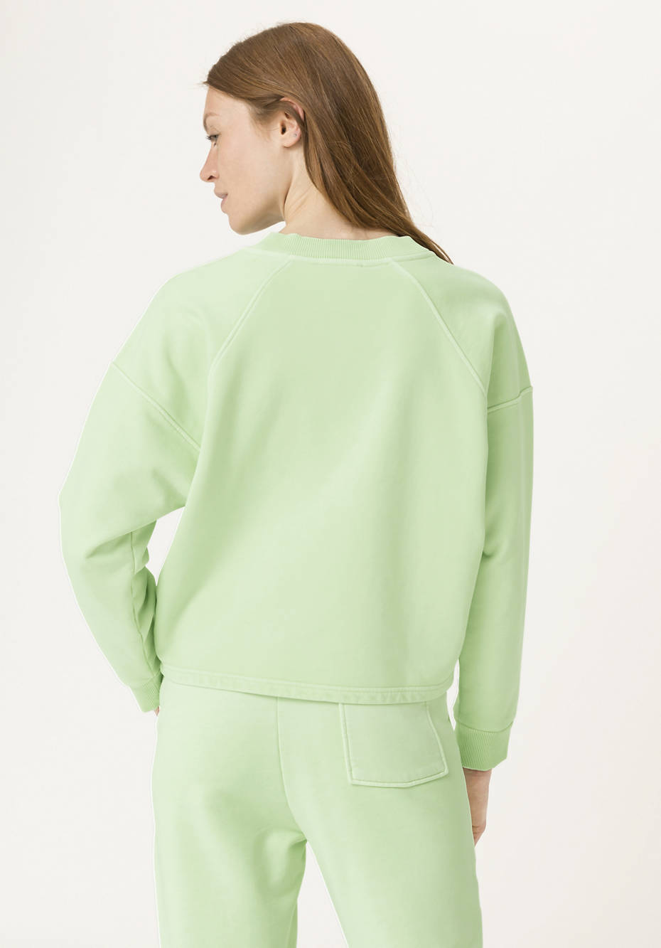 Sweatshirt mineralgefärbt aus reiner Bio-Baumwolle