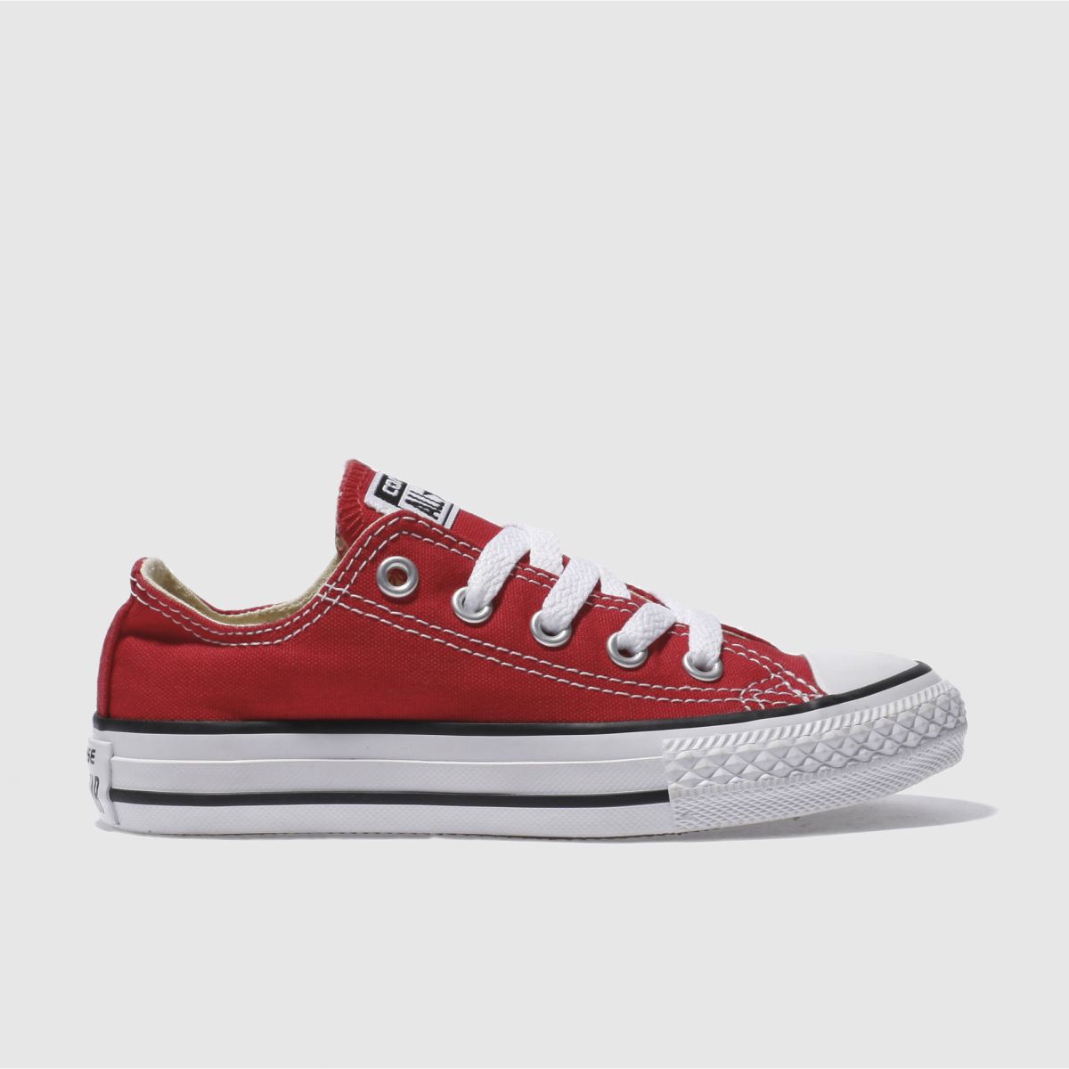Converse piros All Star Lo Junior cipők