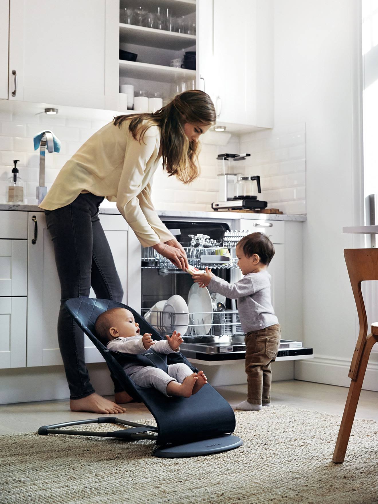 Baby bjorn Ergonomische Babywippe BLISS BABYBJÖRN - anthrazit