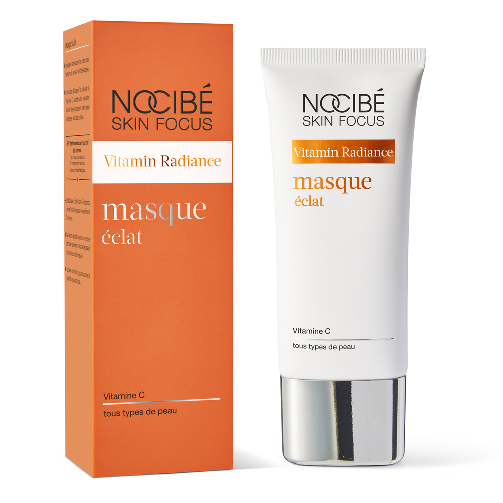 Nocibé Skin Focus - Vitamin Radiance Masque Visage Eclat Vitamine C