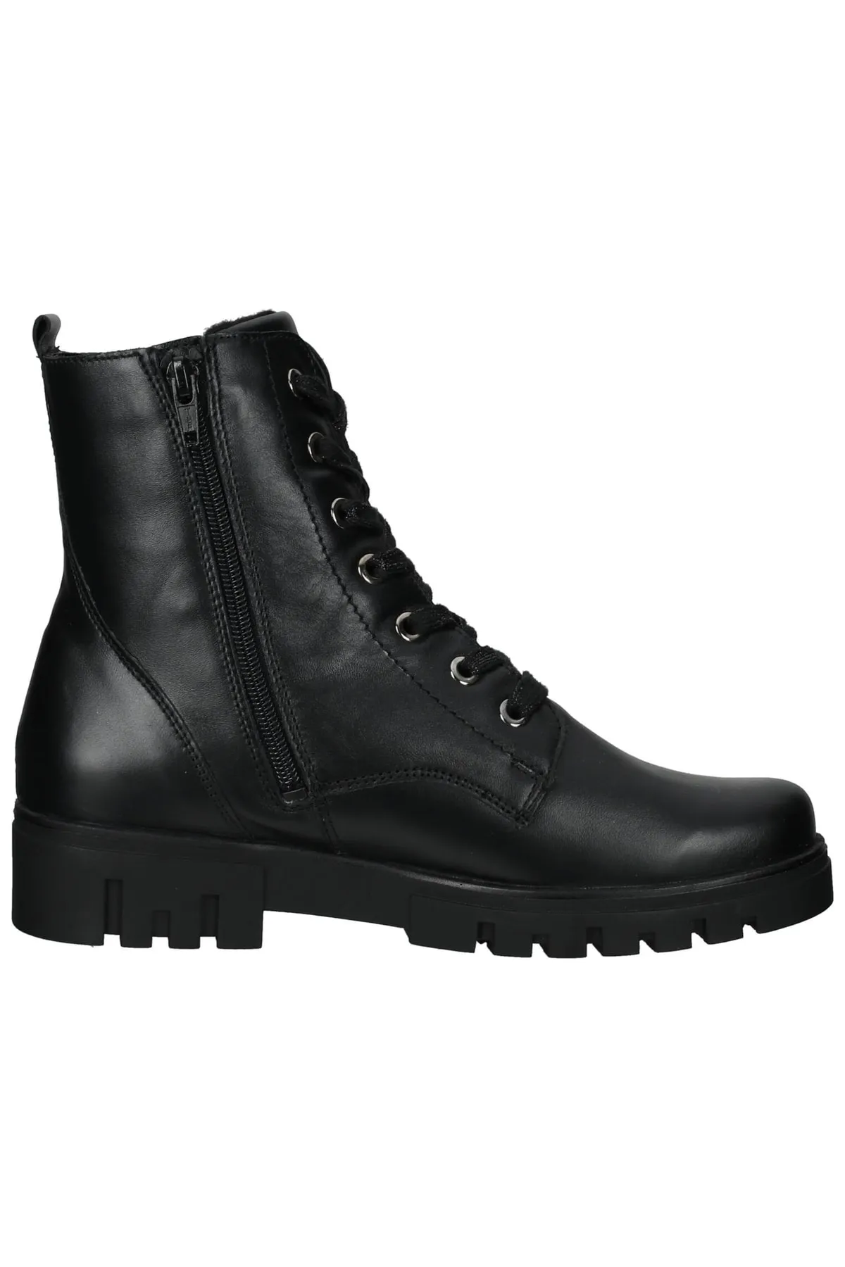Waldläufer  Stiefelette - Schwarz - Blockabsatz