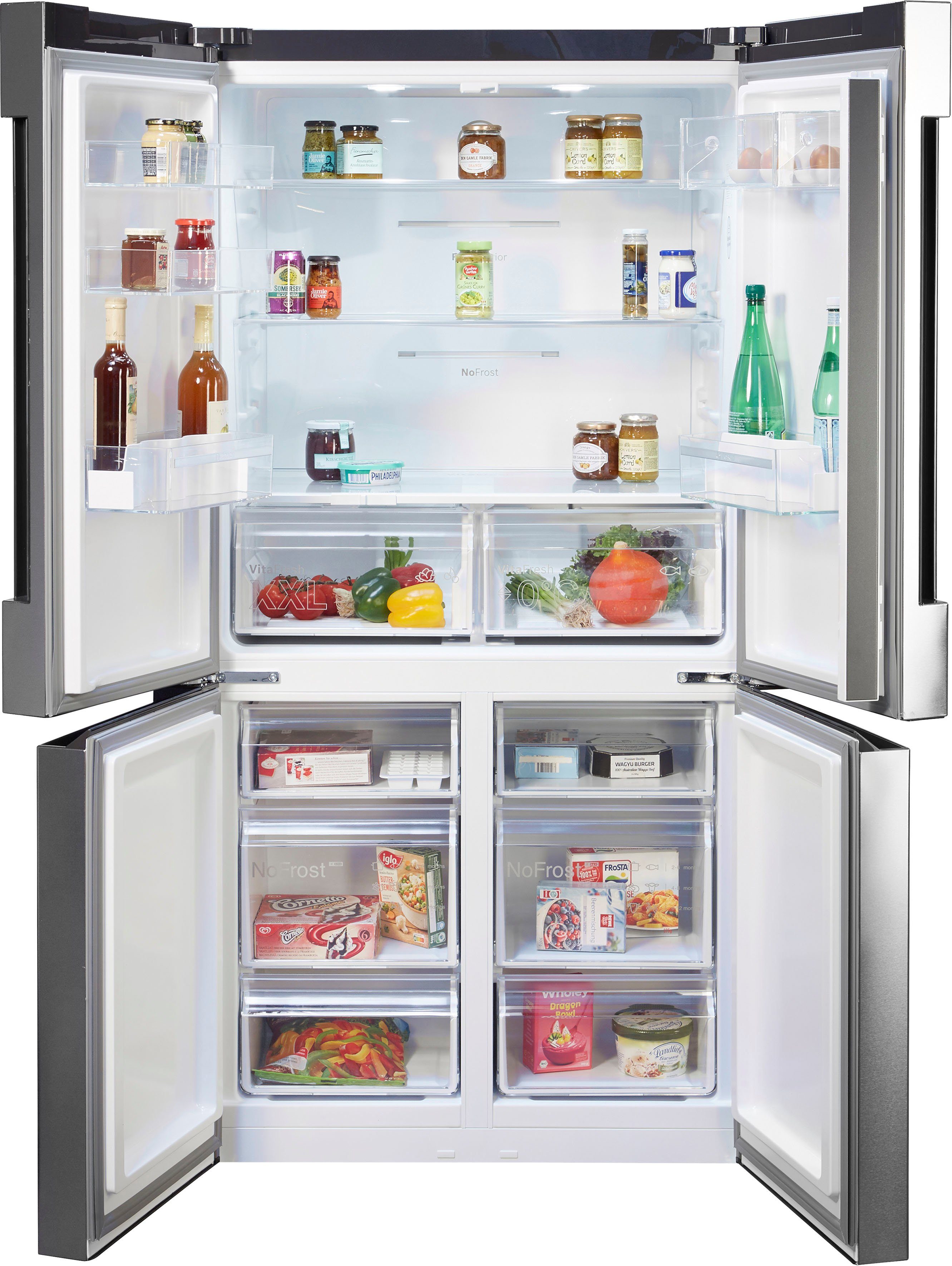 BOSCH Multi Door KFN96VPEA, 183 cm hoch, 91 cm breit