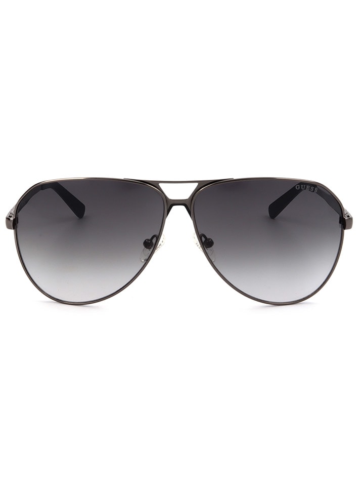 Guess Herren-Sonnenbrille in Anthrazit günstig kaufen 63