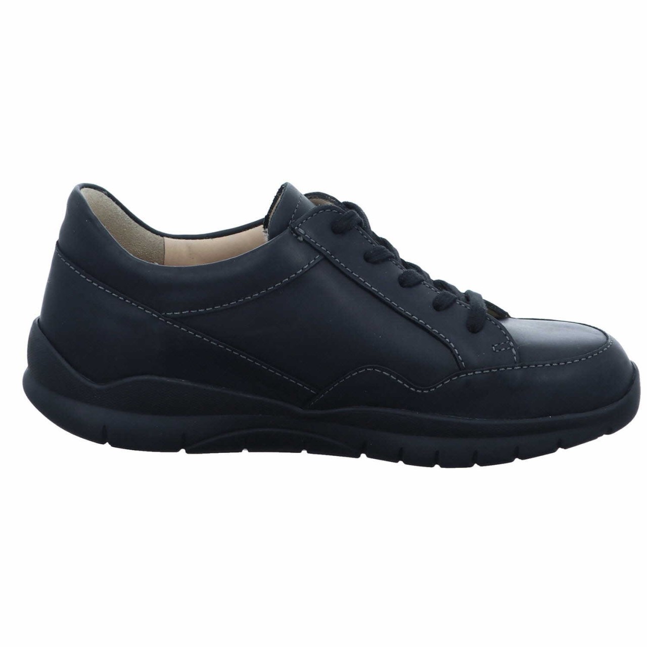 FINN COMFORT Komfort Schnürer schwarz MILFORD Finamic