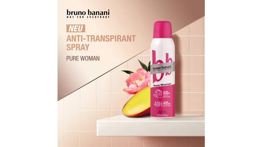 bruno banani Antitranspirant Pure Woman 150 ml