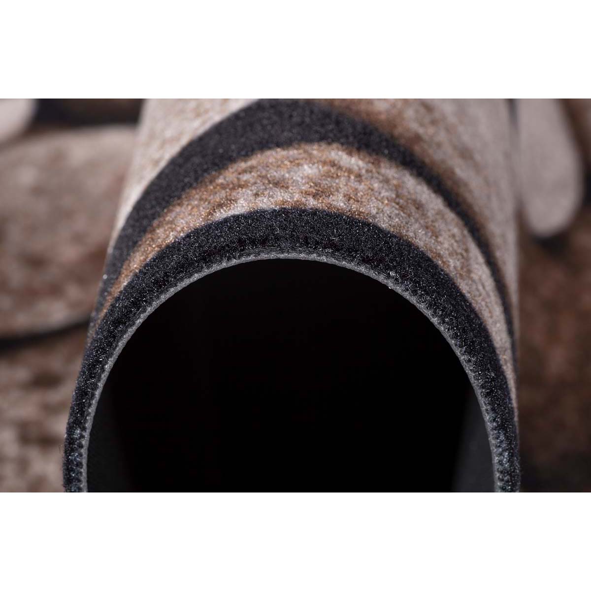 HOMCOM Fußmatte Stones Taupe 70 x 50 x 0,5 cm