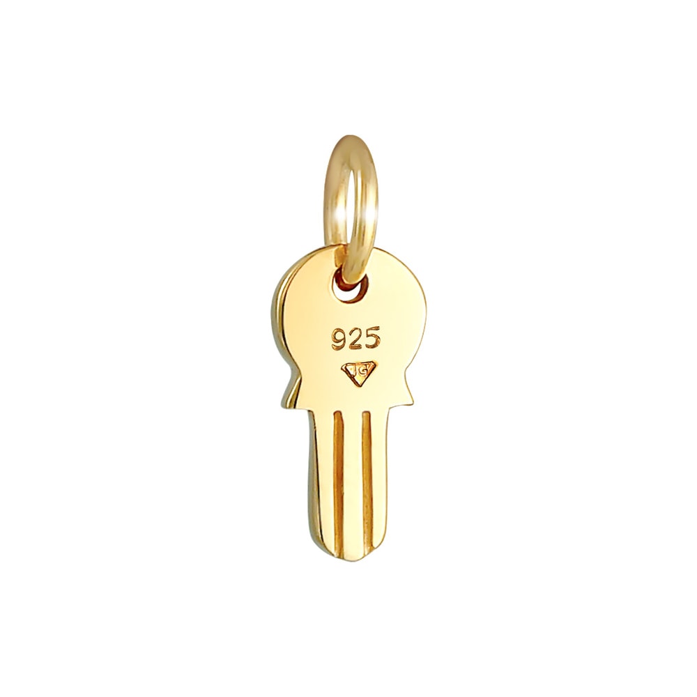 Elli Elli Pendentif Femmes Clé Connexion Amour Symbole Romantique Basique en argent st Pendentif