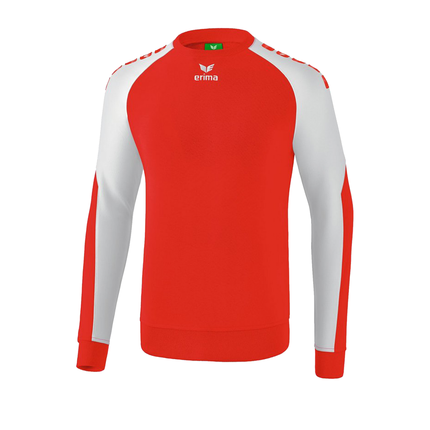 Erima Essential 5-C Sweatshirt Rot Weiss
