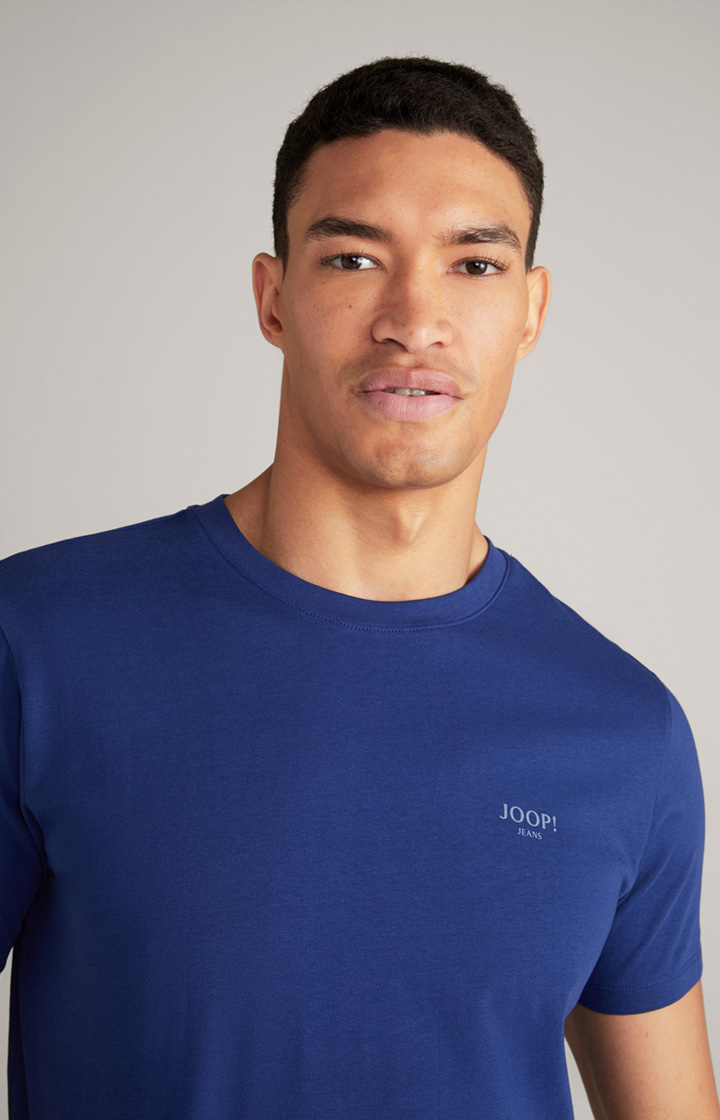 T-Shirt Alphis in Blau