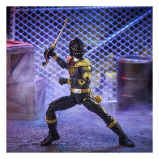 Power Rangers Ligtning Collection Actionfigur: Thunder  Black Ranger