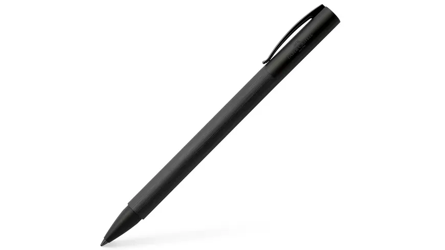 FABER-CASTELL Dreh-Kugelschreiber Ambition All Black