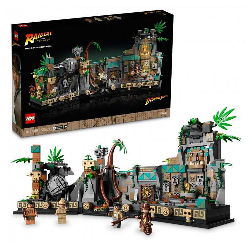 77015 Le temple de lidole en or, LEGO Raiders of the lost Ark