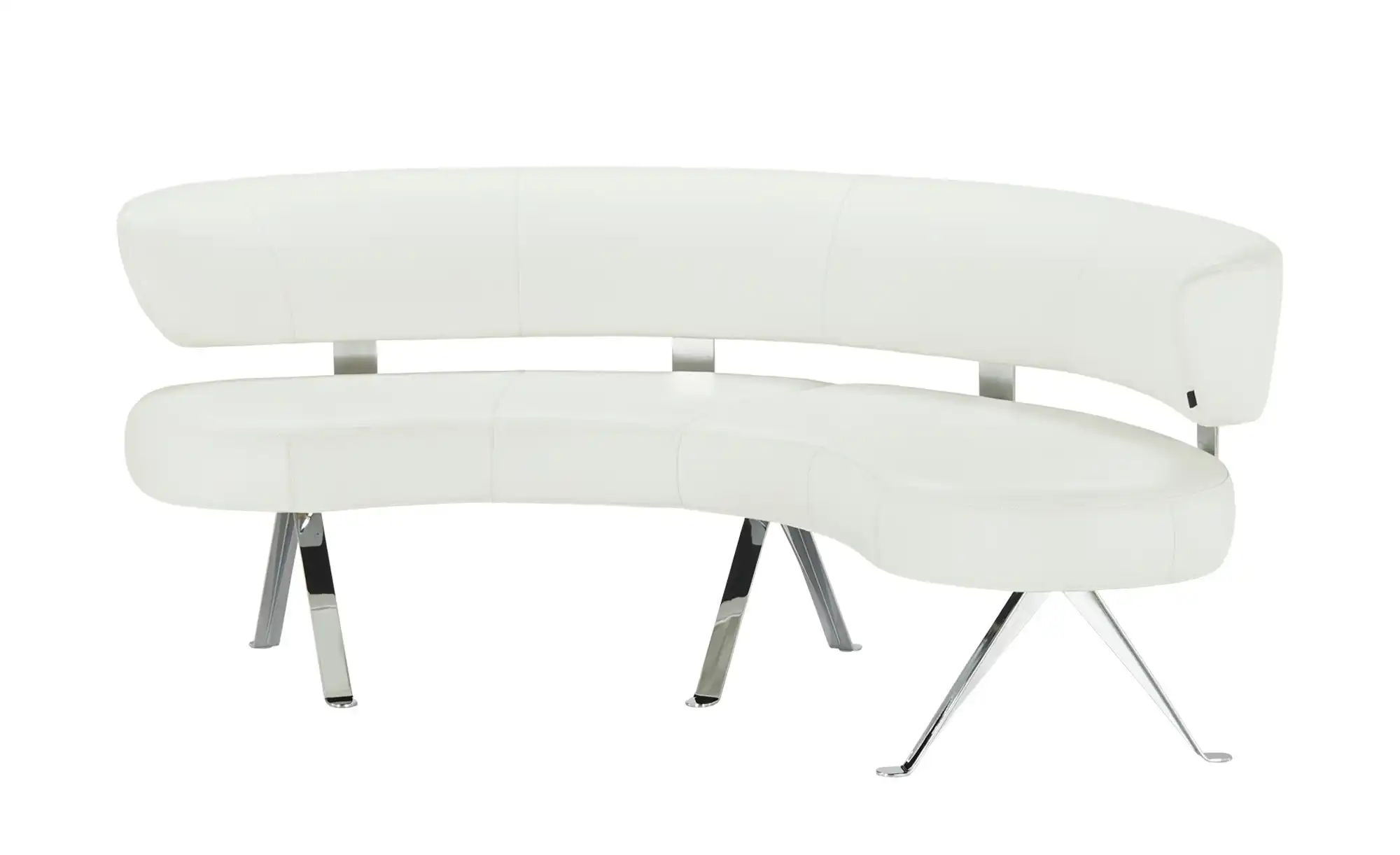 JOOP! Halbrunde Eckbank  Leder Lounge