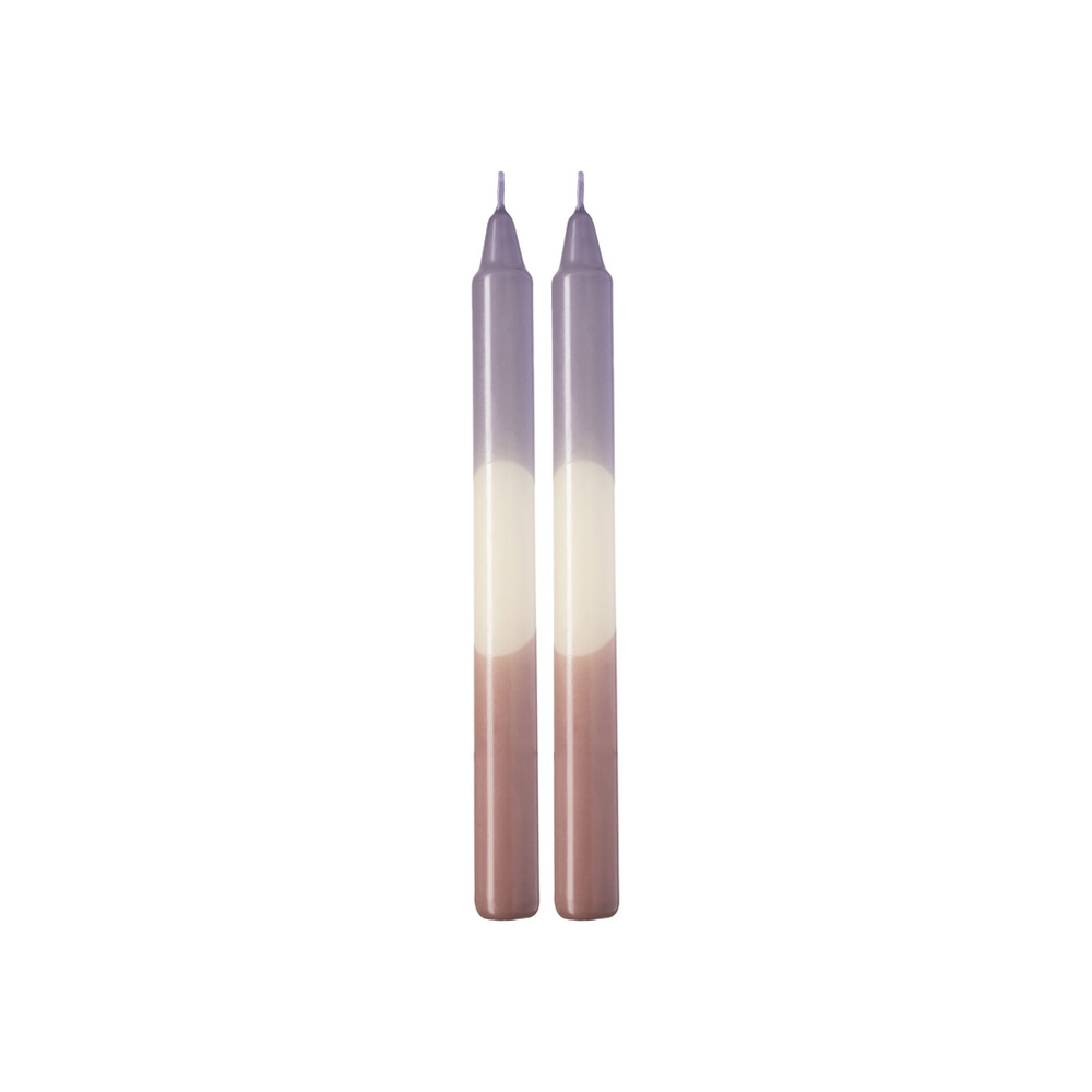 like. by Villeroy & Boch Bougie dip dye lavender, grape, 2 pièces Like Home Bougie