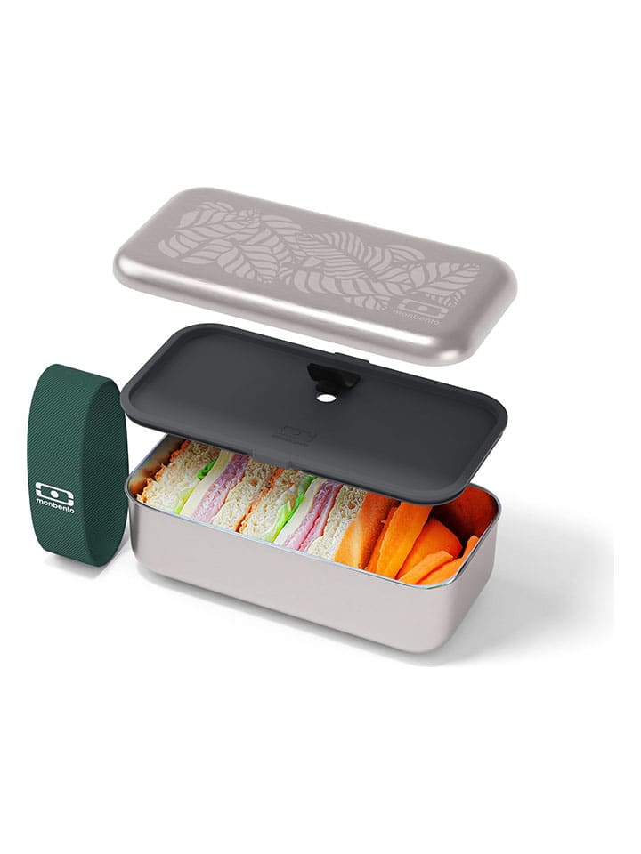 Monbento 8tlg. Lunch-Set in Grün/ Schwarz günstig kaufen onesize
