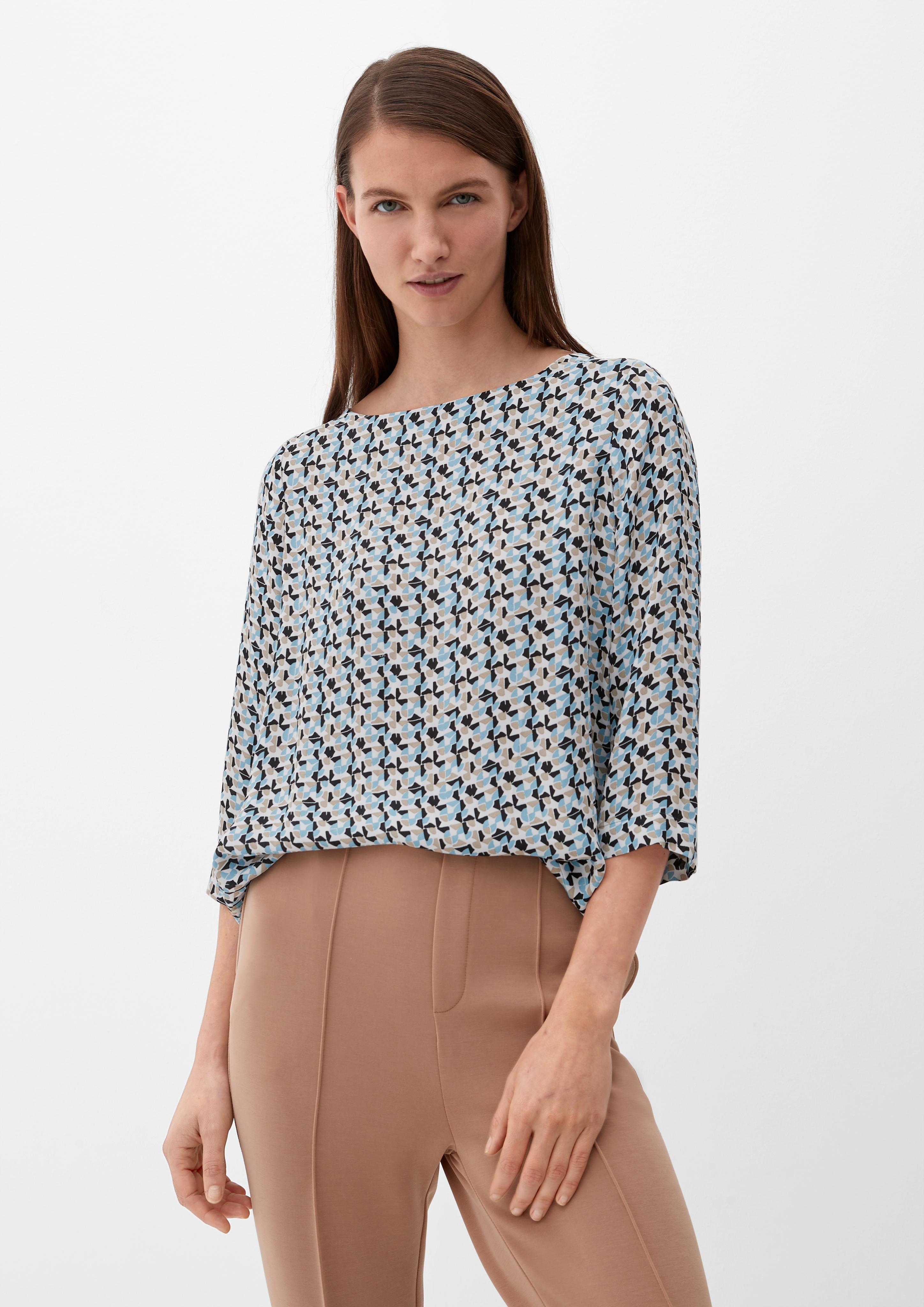 Blusenshirt mit Allover-Muster  2126326-02A0