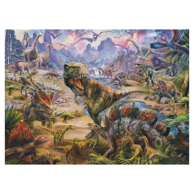 Puzzle dinosaures géants 300 pièces XXL