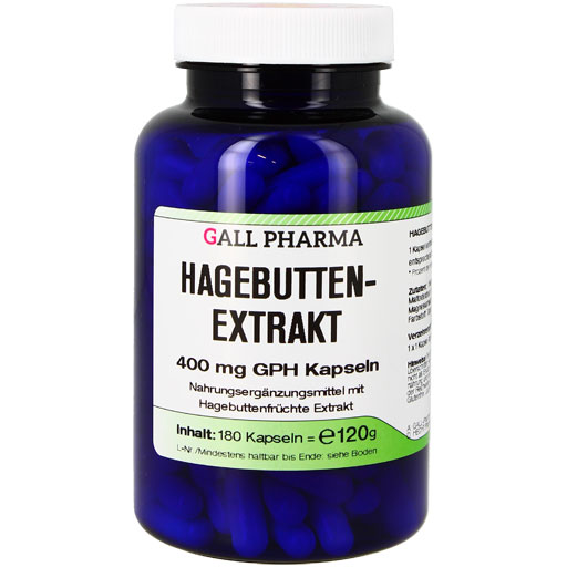 HAGEBUTTEN EXTRAKT 400 mg GPH Kapseln  180 St  Kapseln