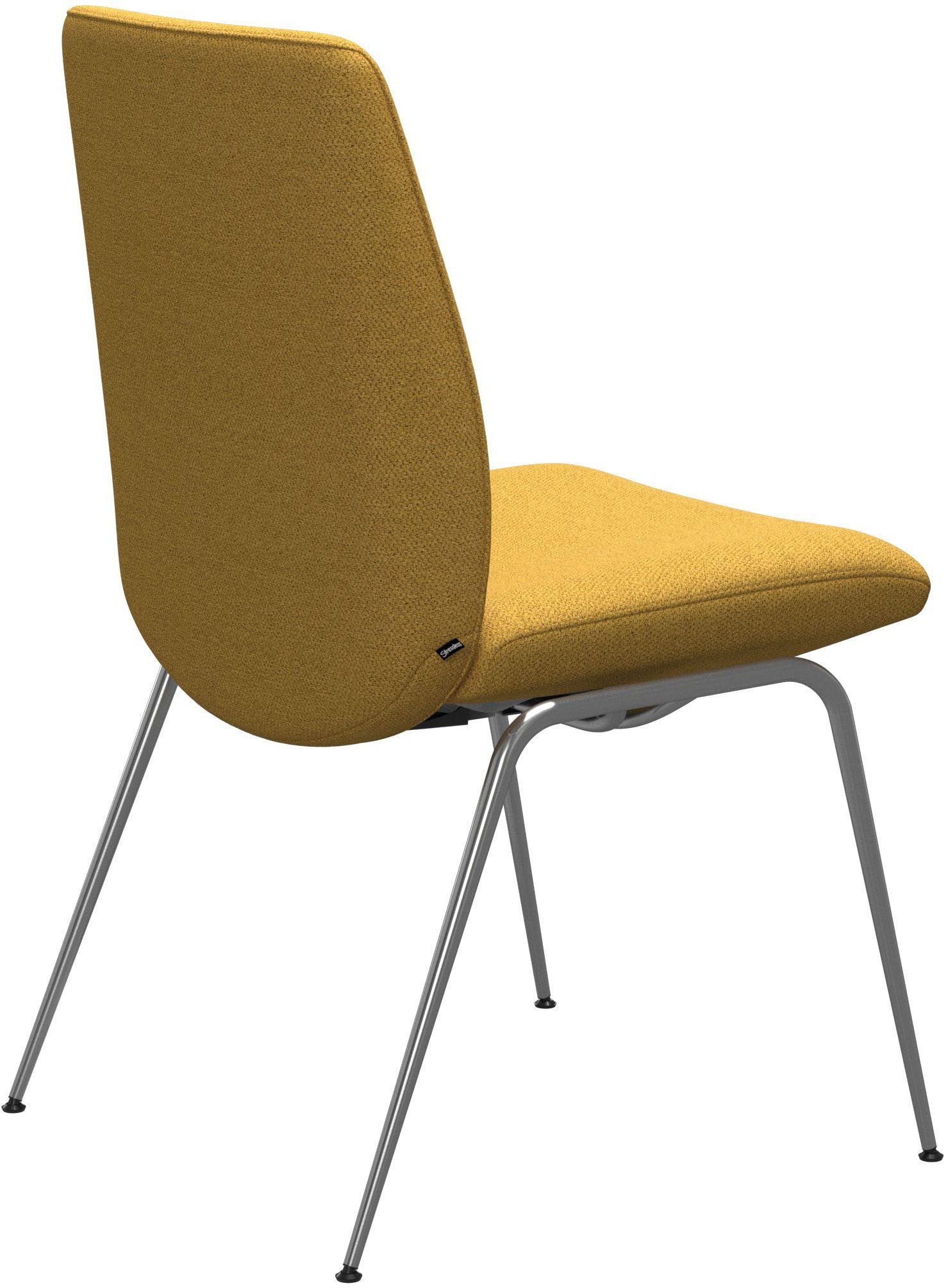 Stressless® Polsterstuhl Laurel, Low Back, Größe L, mit Beinen aus Stahl in Schwarz matt