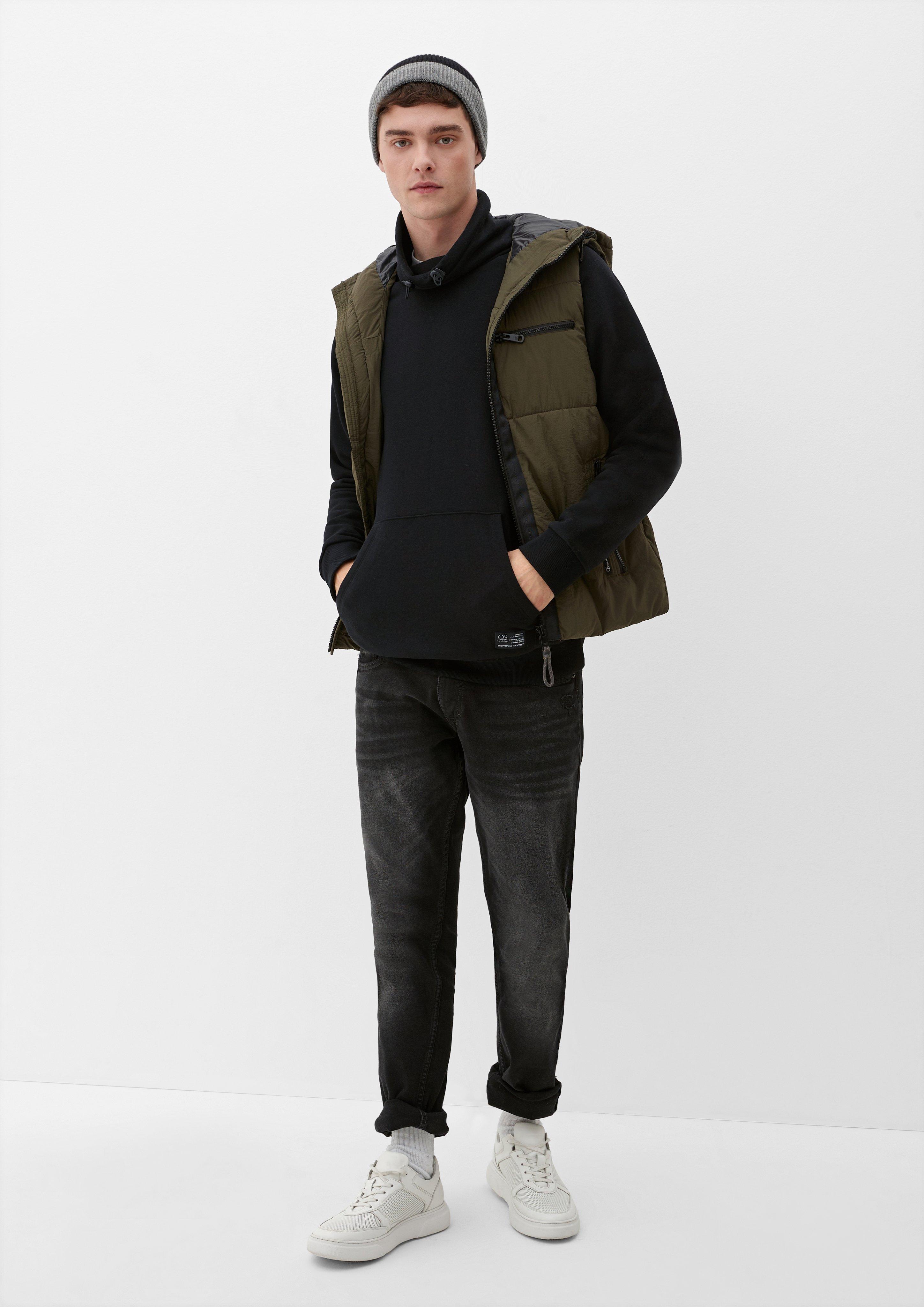 Sweatshirt mit verstellbarem Kragen  2123694-9999