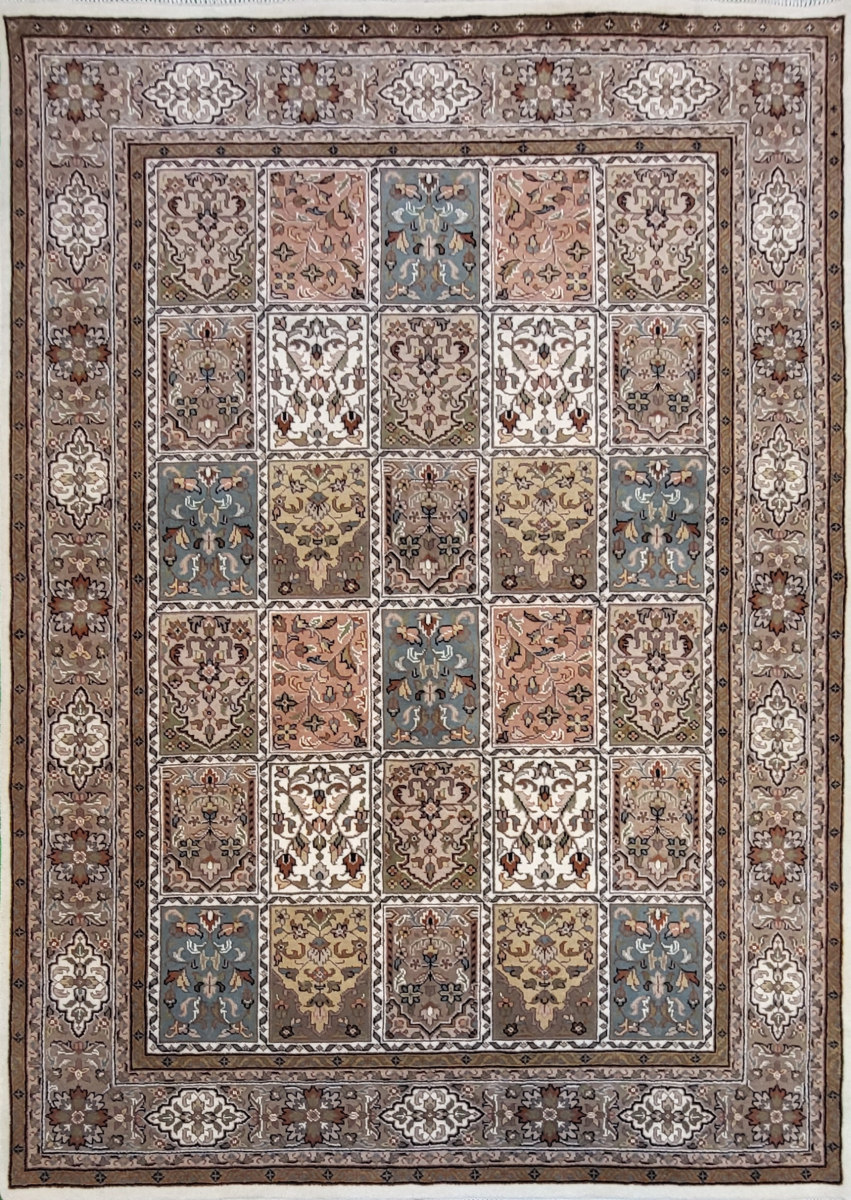 Teppich aus Indien Bachtiari beige 60 x 90 cm