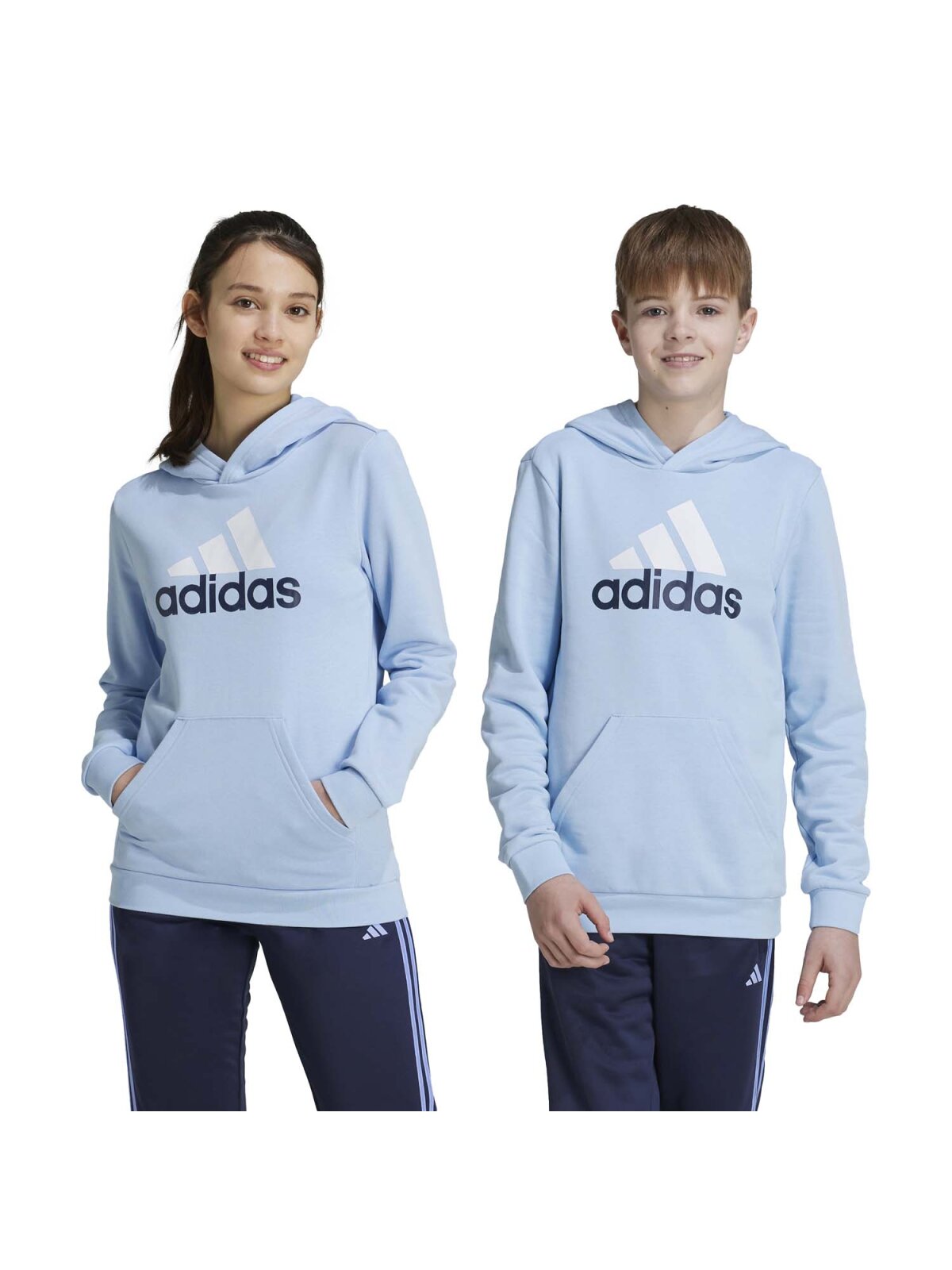 Adidas Essentials Hoodie Kinder blau