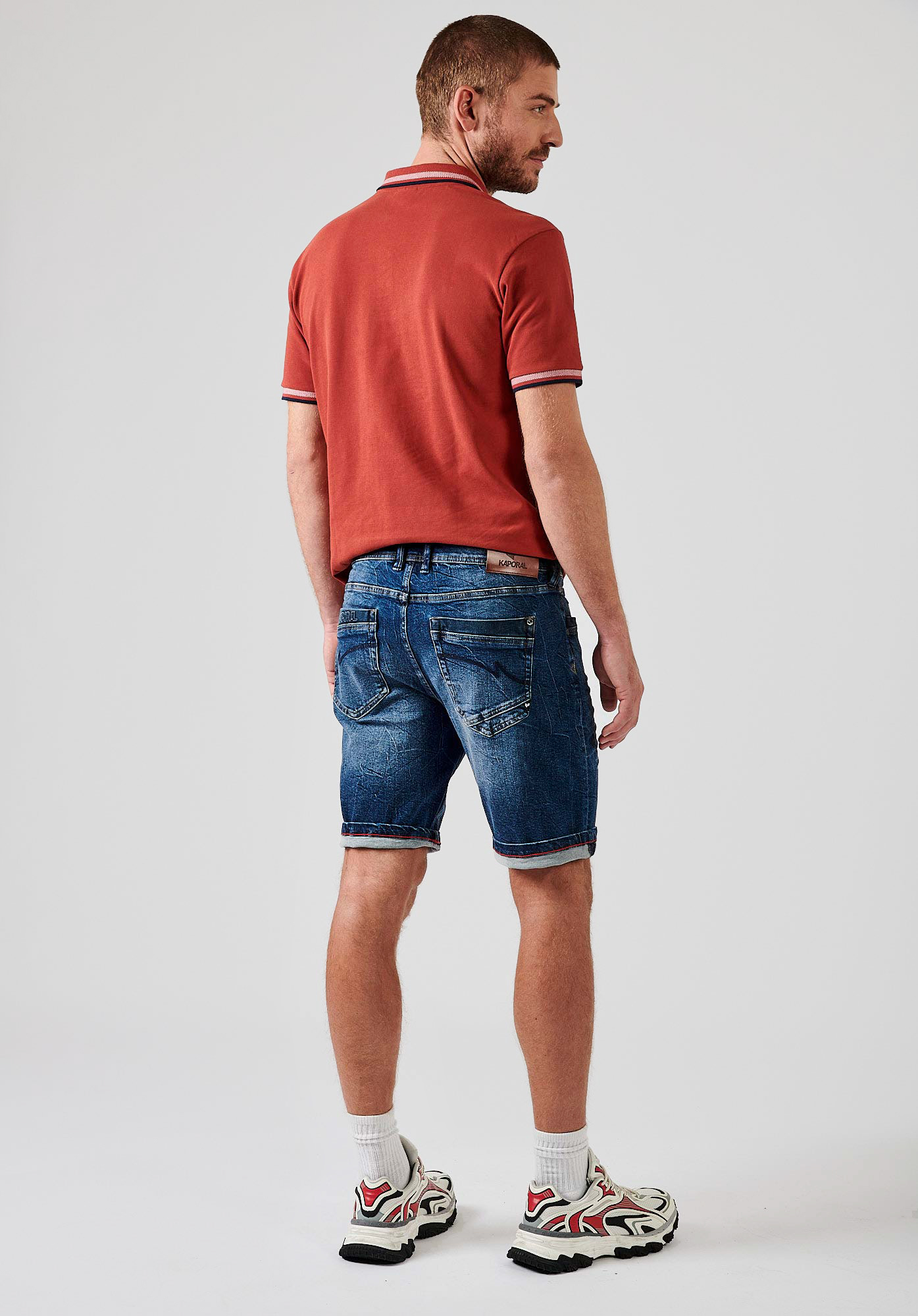 ATLAS  Bermuda en jean Homme