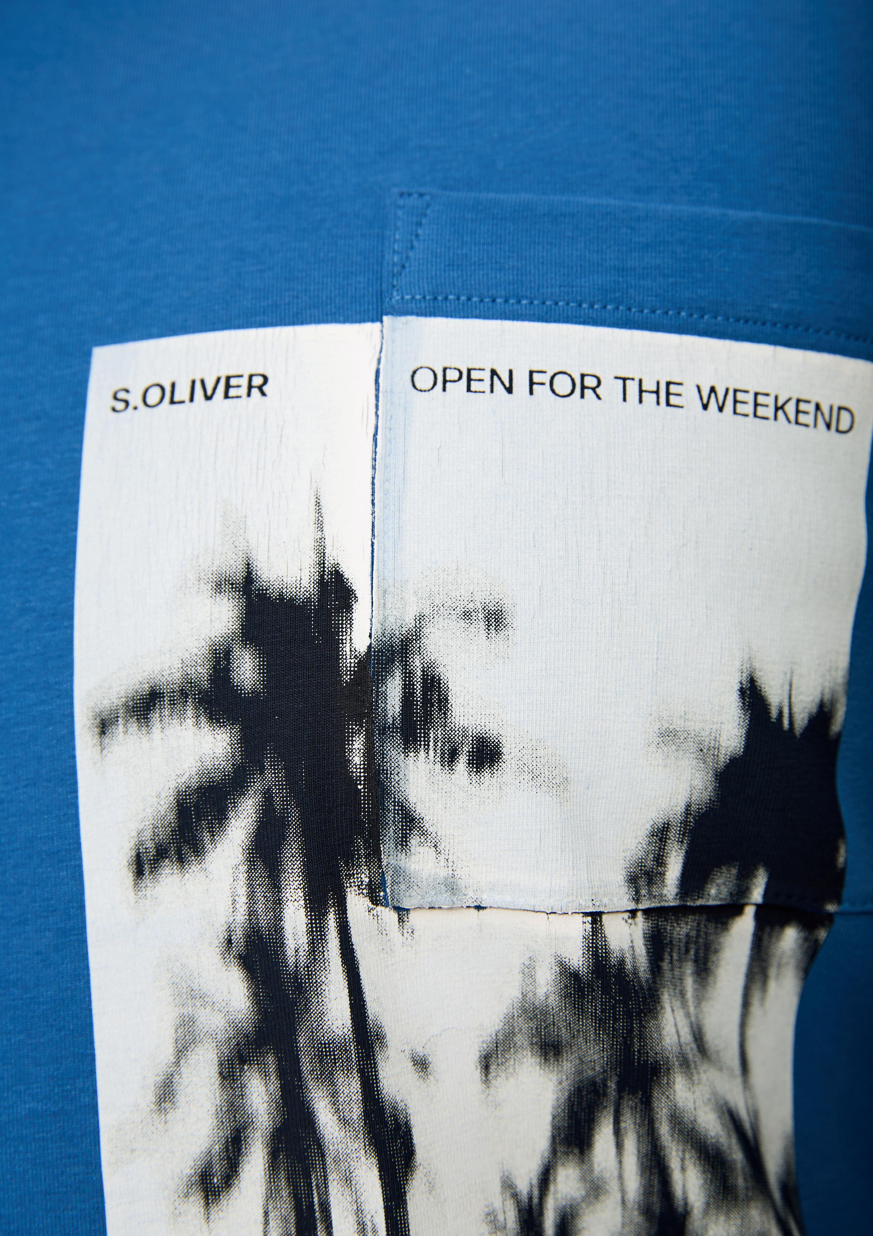 T-Shirt aus Baumwollstretch  2135661-54D1