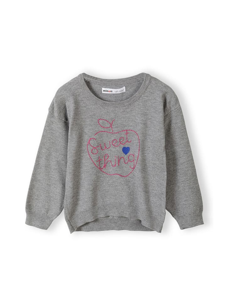 Minoti Rundhalspullover Crunch 2 in grau günstig kaufen