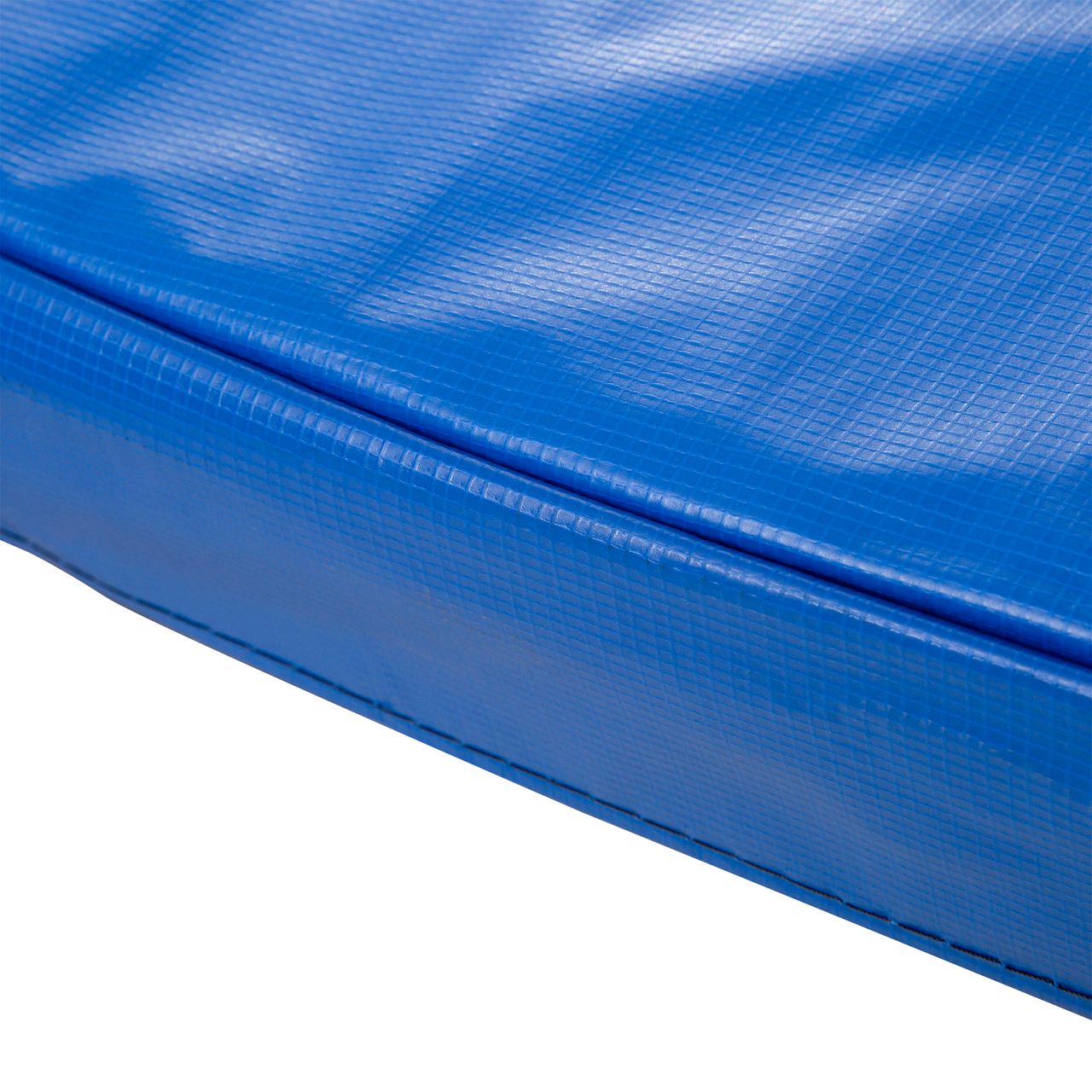 HOMCOM Trampolin Sicherheitsnetz 8ft 10ft 12ft 15ft Randabdeckung: Ø366 cm-Blau (Trampolin nicht inbegriffen)