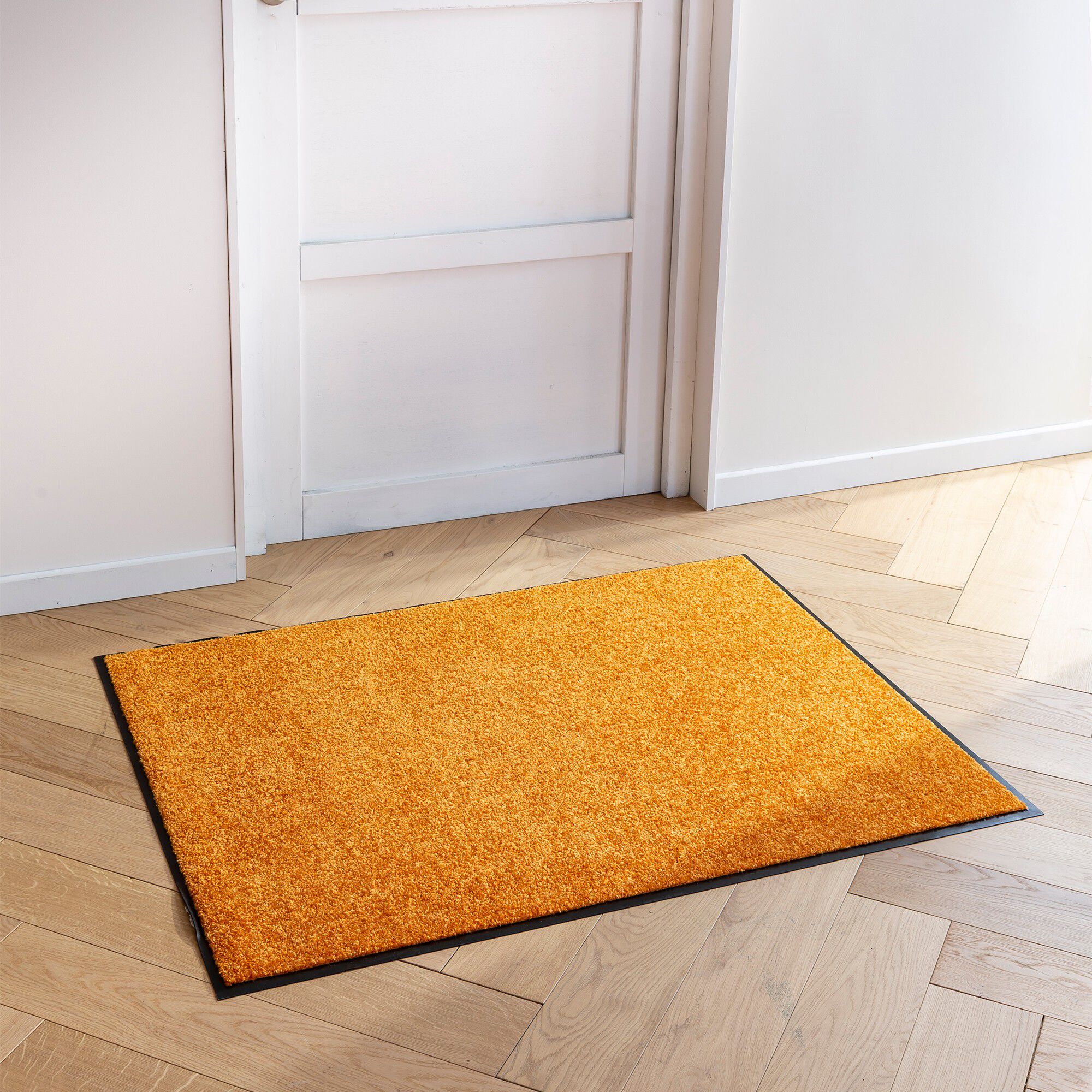 Tapis uni anti-poussière luxe